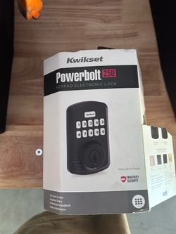 Keypad door lock with handles