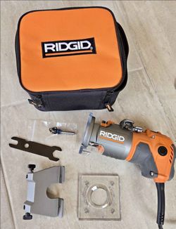 RIDGID corded 1-1/2HP Compact Fixed Base Router