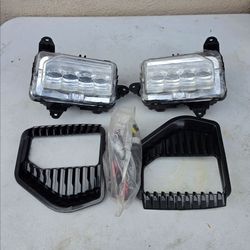 19-22 Gmc Sierra LED Fog Lights Luces Niebla Neblina Focos