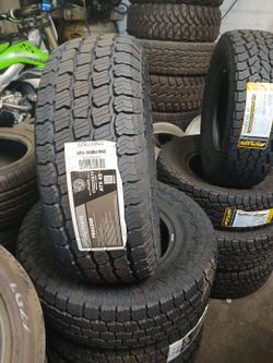 New set of tires 265 70 16 PEGASUS AT