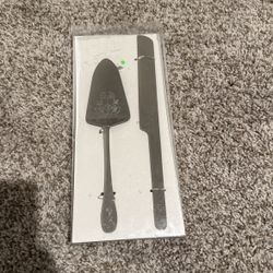 Fancy Wedding Cake Knife Set