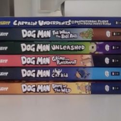 Dog Man And Captain Underpants Books