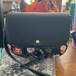 Women’s Purse Black/floral