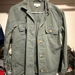 green utility jacket 