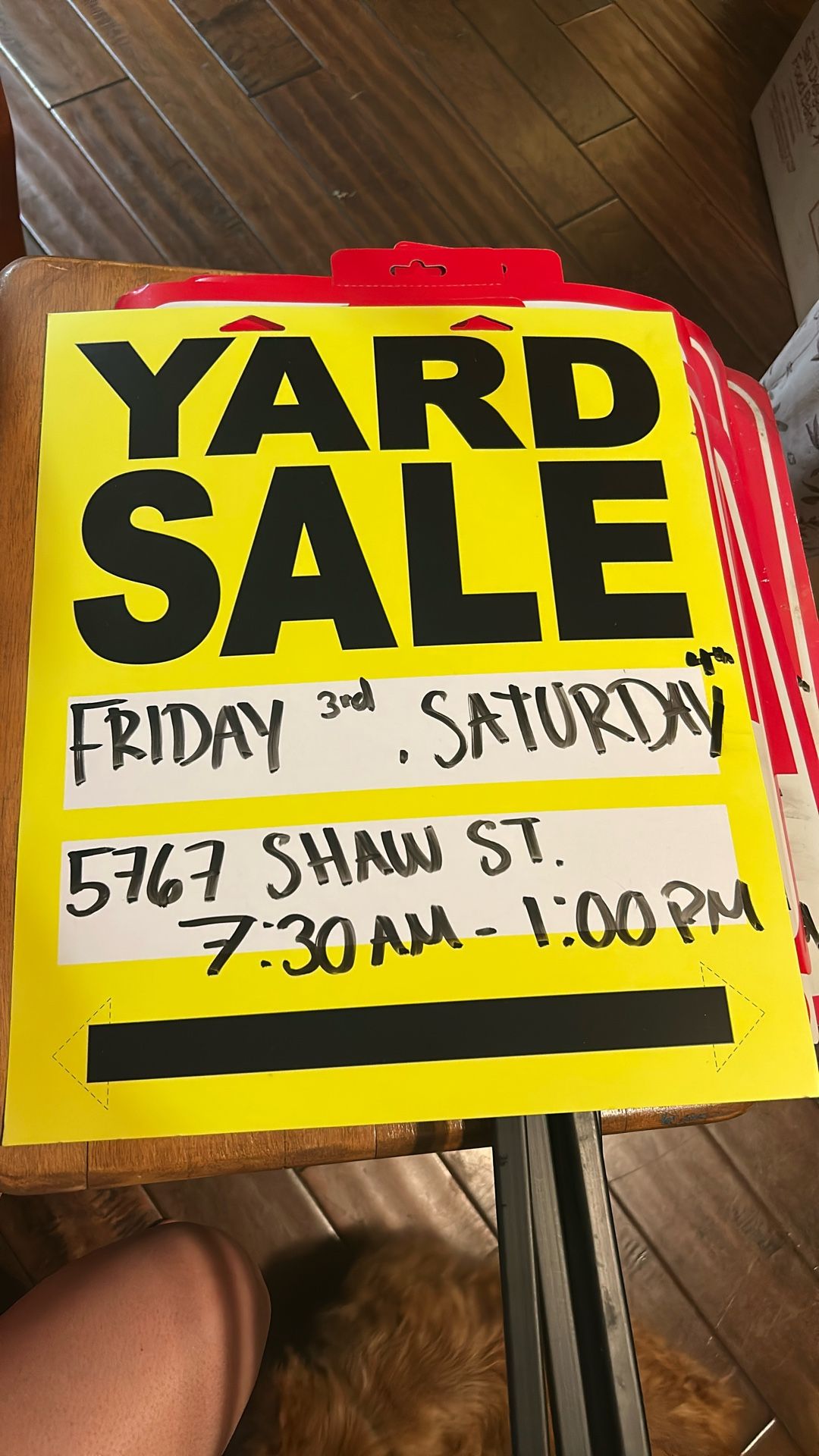 Yard Sale 
