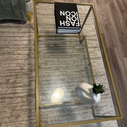 Gold Coffee Table 