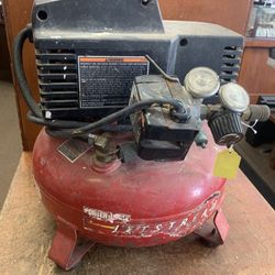 Porter Cable Pancake 1HP 4 Gallon 90psi Compressor CF1400