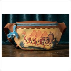 Authentic Disney Loungefly Lady and the Tramp Puppies Belt Bag / Fanny Pack