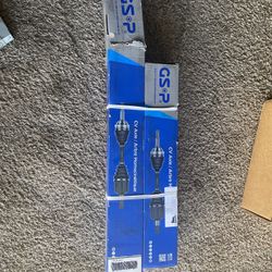 Front Driver & Passenger Pair CV Axle Shaft For 03-08 Toyota Corolla Auto Trans