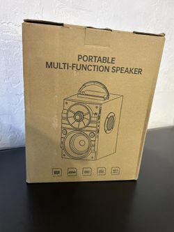 portable multifunctional speaker 