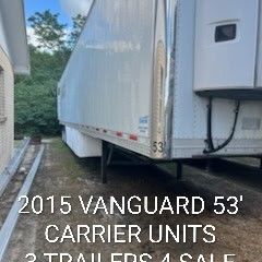 2015 VANGUARD 53' FT. REEFER CARRIER UNITS WAGON VAN TRAILER 