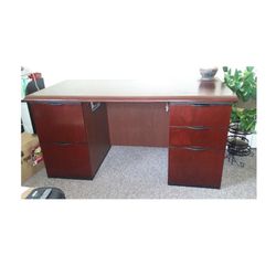 Solid Executive Desk Desk Home Office Work 