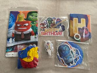 Inside Out Birthday Party Decoration