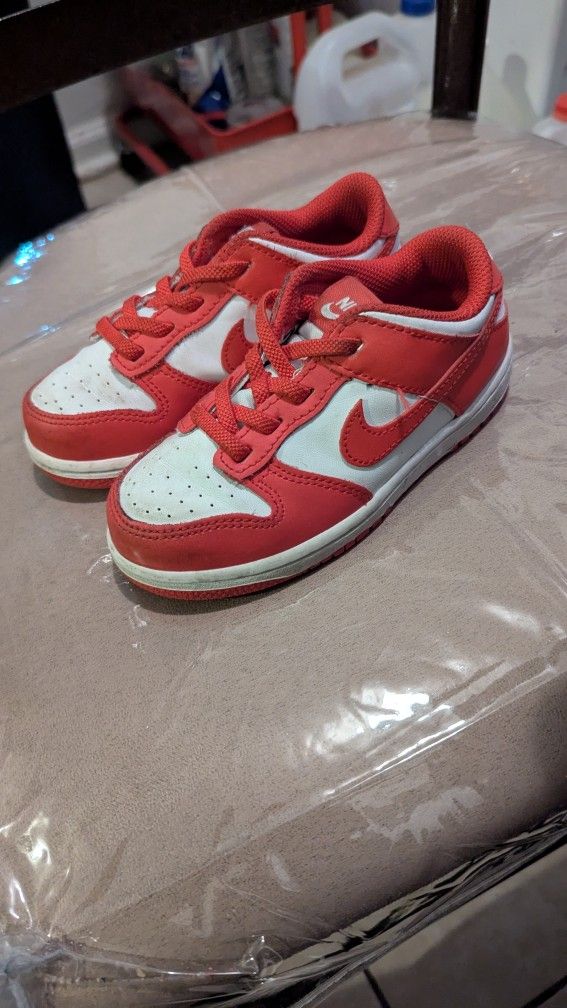 Toddler Dunks Size 10C