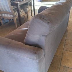 Grey color sofa