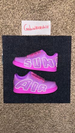 Size 8 Nike Air Force 1 CPFM Fuchsia