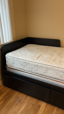 Twin Bed frame + mattress