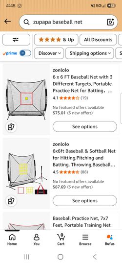 zupapa baseball net