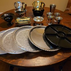 Plastic Serving Trays , Bowls & Flower Continers