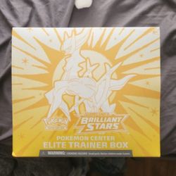 Pokemon Cards -- Brilliant Stars Pokemon Center Elite Trainer Box
