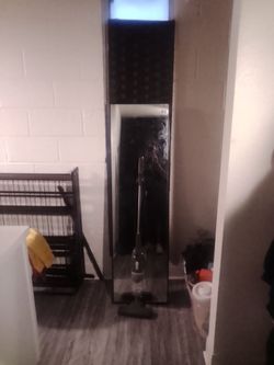 Full Length Floor Mirror Dark Frame