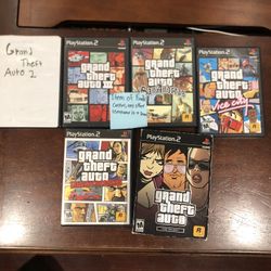 Grand Theft Auto Ps2 Collection 