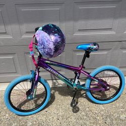 18” Bike With Helmet