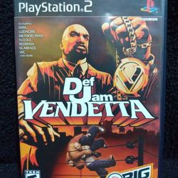 Def Jam Vendetta PS2