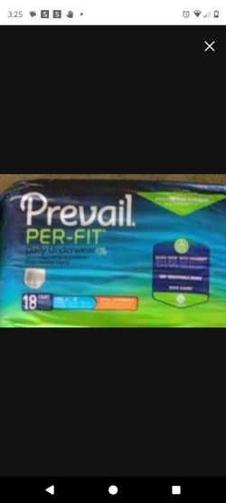 Prevail adult diapers