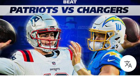 LA Charges VS NE Patriots