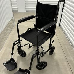 Barely Used Lightweight Drive Wheel Chair 250lb Capacity 