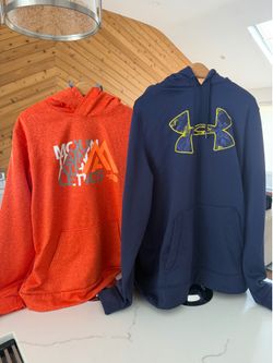 Men’s Hoodie & Flannel Lot – North Face, Under Armour, Barstool