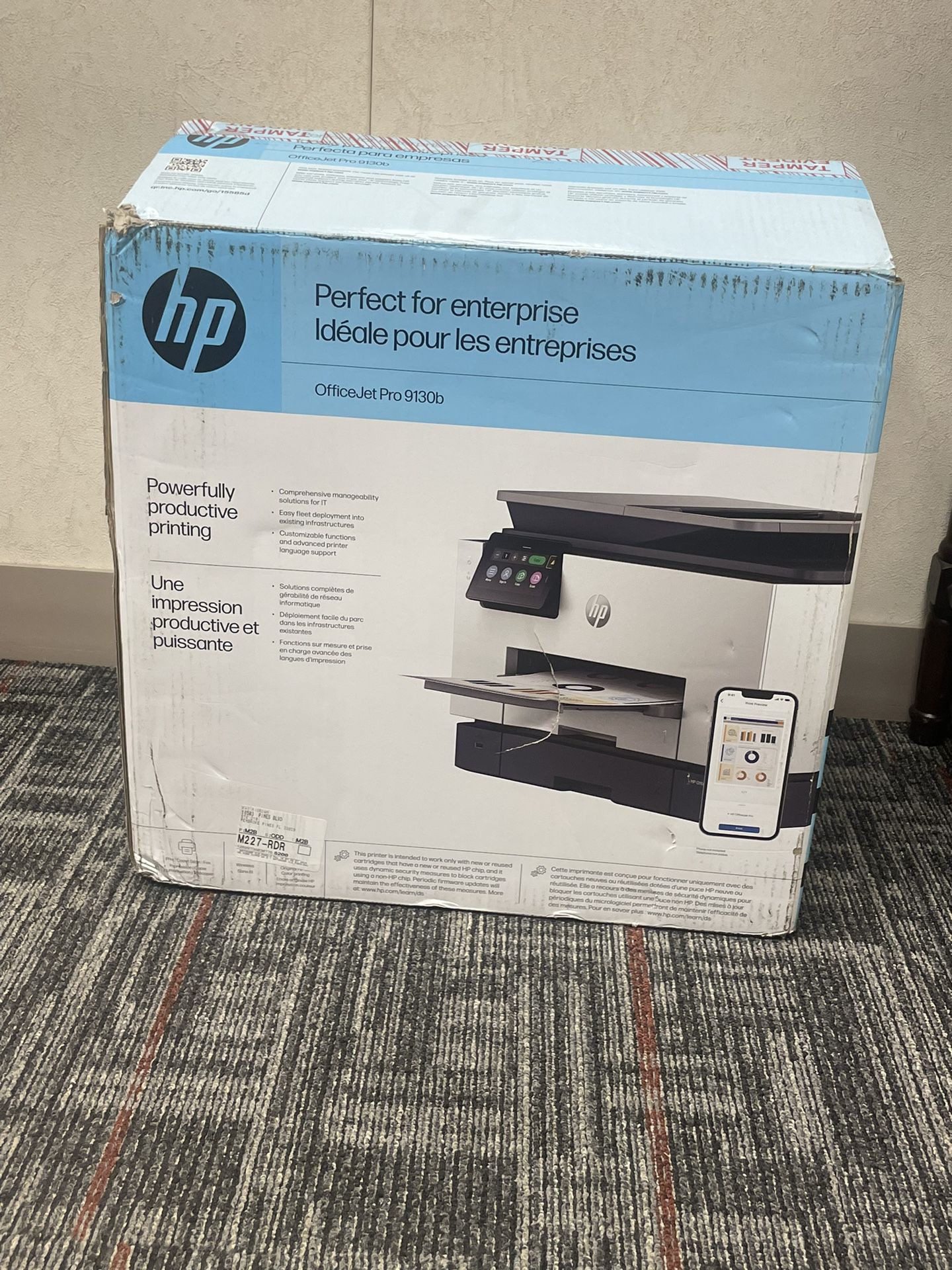 USED HP OfficeJet PROFESSIONAL 9130b All-in-One Printer SPECIAL FOR OFFICE…SMALL BUSINESS…SCHOOL… (25 ppm Blk/25 ppm Color) (8.5" x 14") (1200 x 1200)