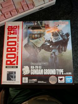 TAMASHII NATIONS - Mobile Suit Gundam The 08th MS Team - RX-79(G) Gundam Ground Type Version A.N.I.M.E., Bandai Spirits The Robot Spirits Collectible
