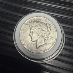 1923 Peace Dollar Philadelphia 90% Silver 