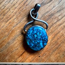 Blue Stone Pendant