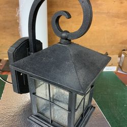 Outdoor Light Fixture Used