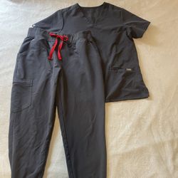 Figs Charcoal Set M/Large Petite