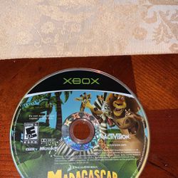 Madagascar (Microsoft Xbox, 2005) DISC ONLY | TESTED AND WORKING
