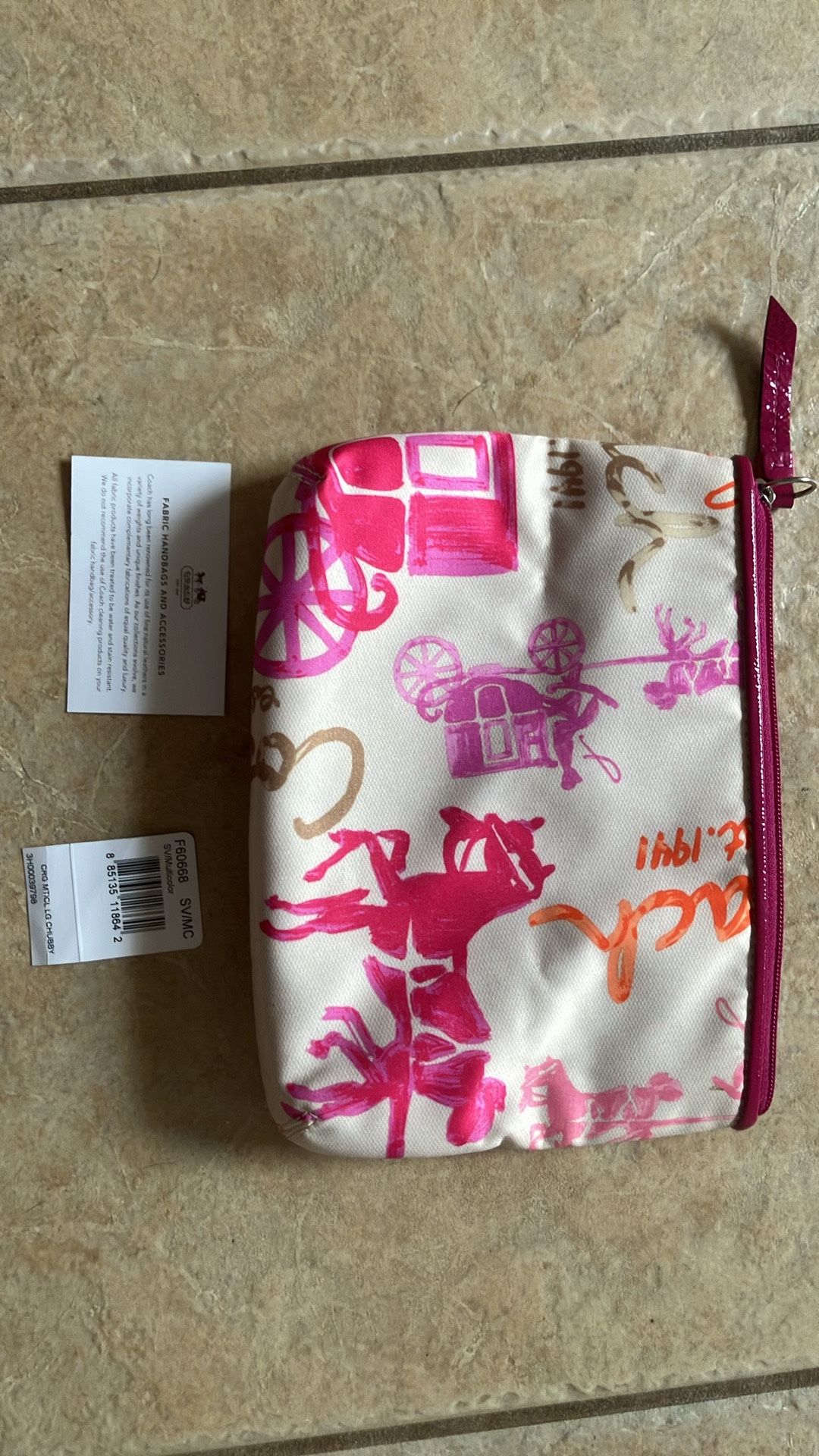 Coach Chubby Makeup Bag