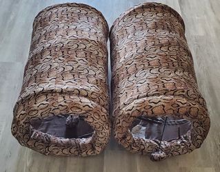 2 FOLDABLE CAT TUNNELS - CAT TOY