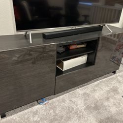 IKEA BESTÅ Entertainment Center / TV Stand Brown with doors & drawers