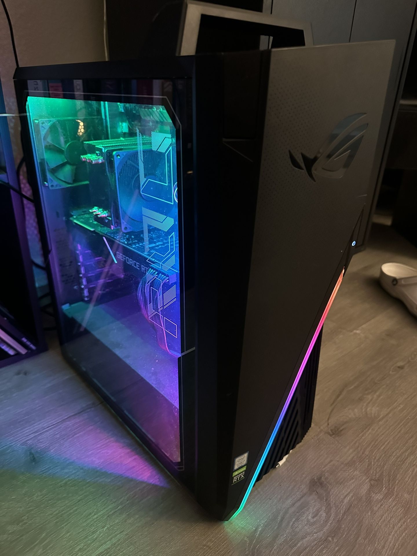 Gaming Computer RUNS IT ALL! ASUS ROG RTX 2080 Super 2TB HDD 16GB RAM WITH ASUS MONITOR
