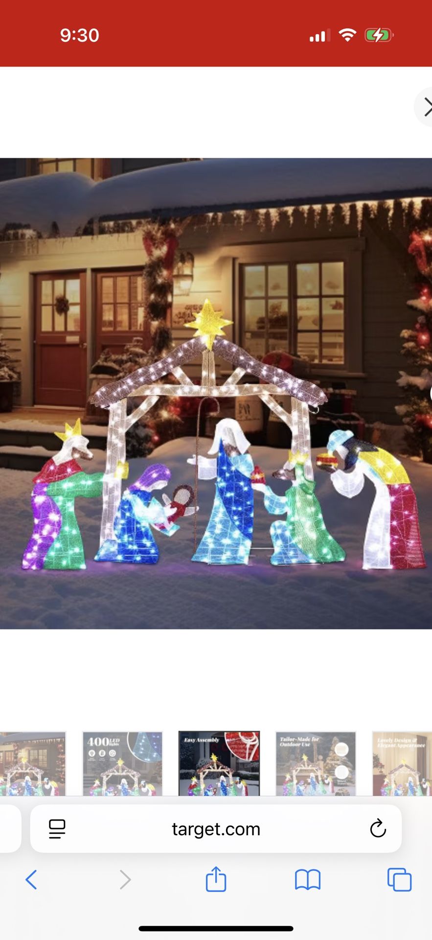 Nativity Set Outdoor