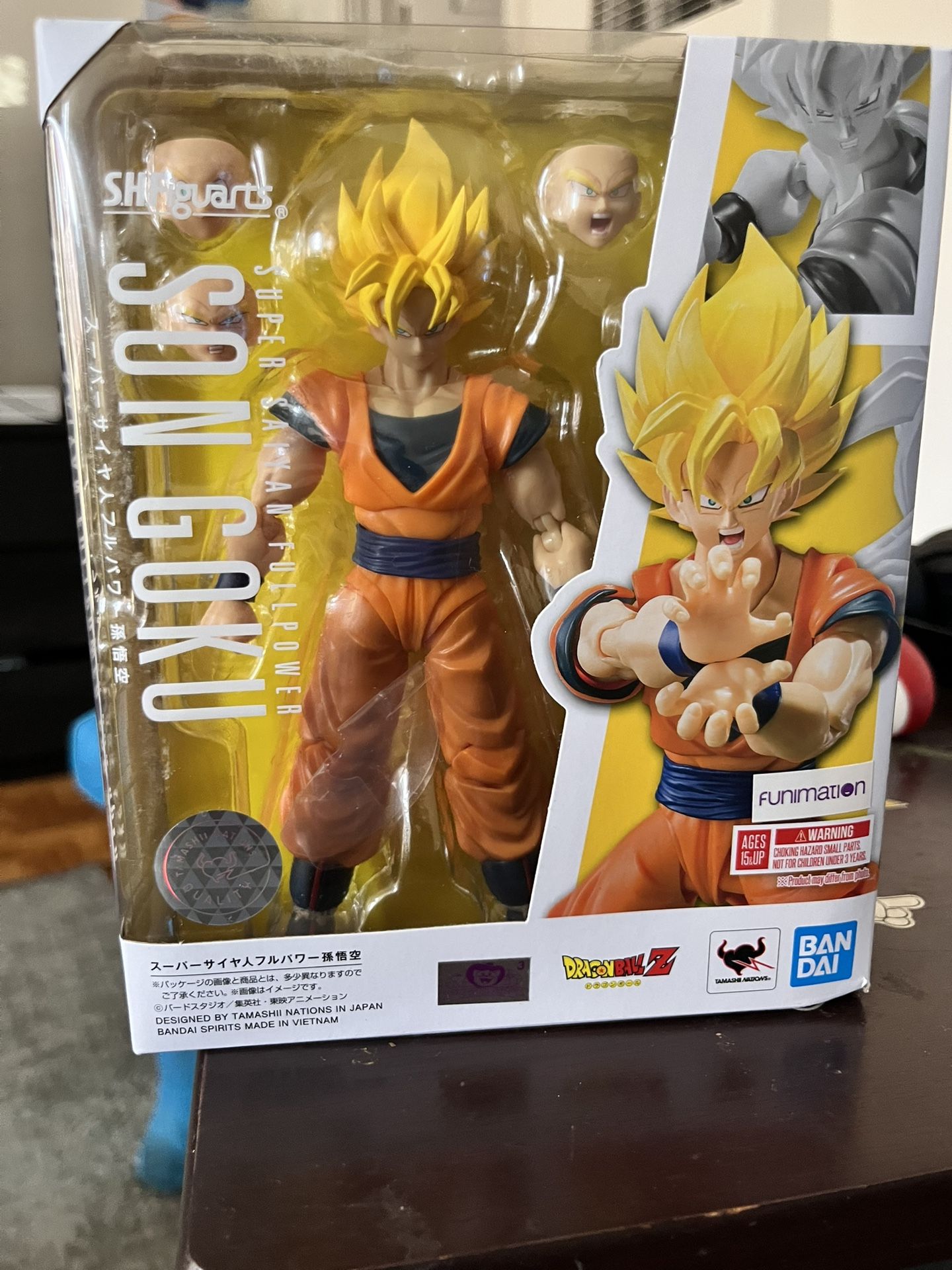 Shf Super Saiyan Full power Goku