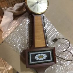  ANTIQUE  ELECTRIC  BANJO CLOCK BY SESSIONS-$50