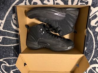 Air Jordan 12 Retro Black Sneakers