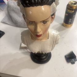 Frankensteins Bride Bust Light Up Decor 