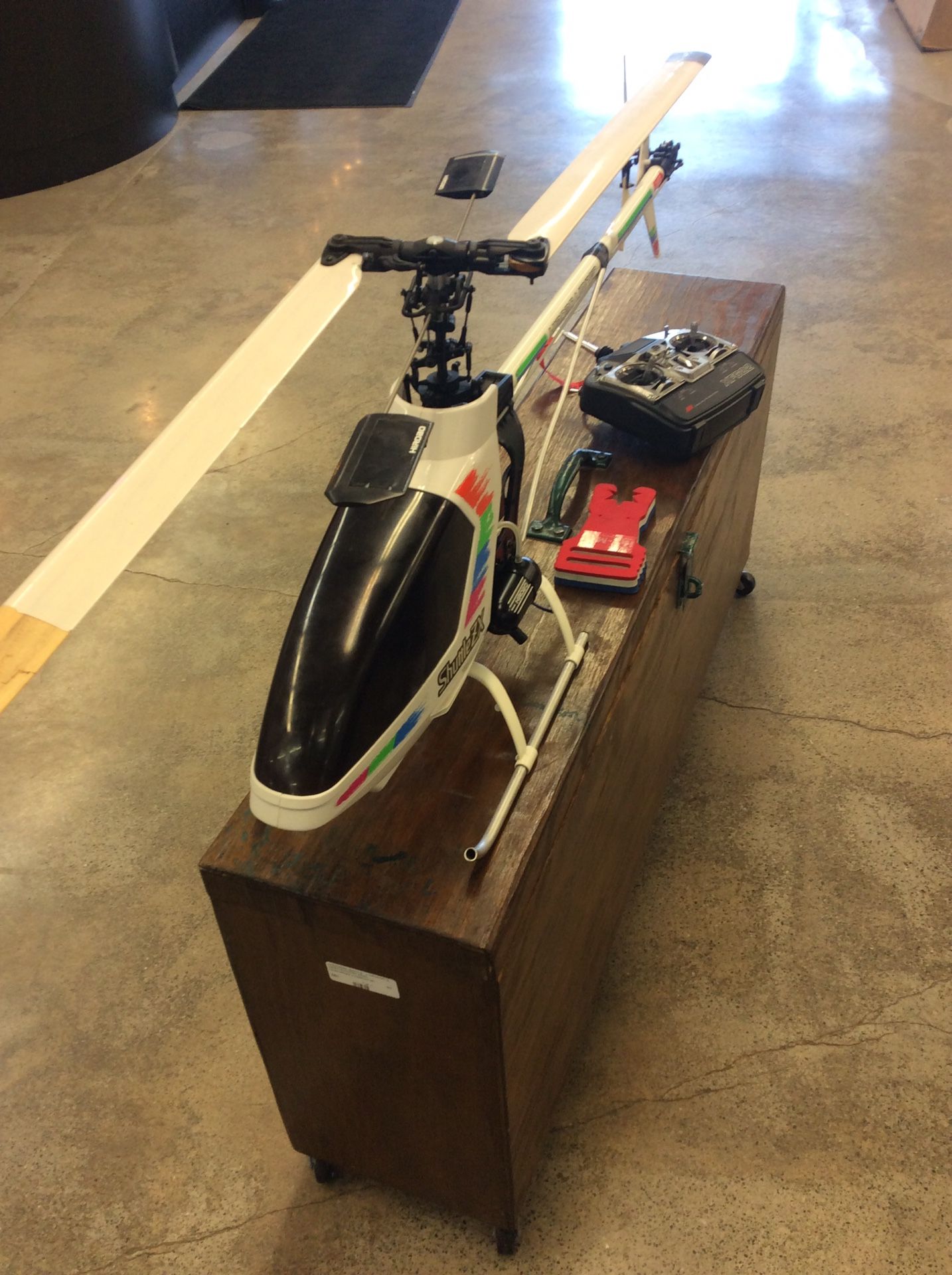 HIROBO LIMITED SHUTTLE ZX GAS POWERED RC HELICOPTER for Sale in