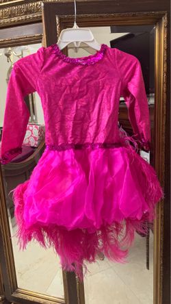 Girls flamingo costume size 6